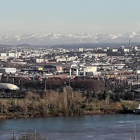 Apartamento T4/5 Avec Vue Sur Les Alpes A 5 Minutes De Lyon La Mulatiere Exterior foto
