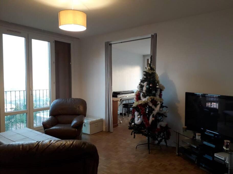 Apartamento T4/5 Avec Vue Sur Les Alpes A 5 Minutes De Lyon La Mulatiere Exterior foto