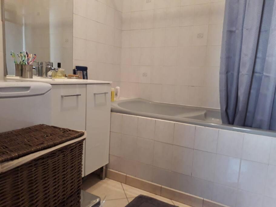 Apartamento T4/5 Avec Vue Sur Les Alpes A 5 Minutes De Lyon La Mulatiere Exterior foto