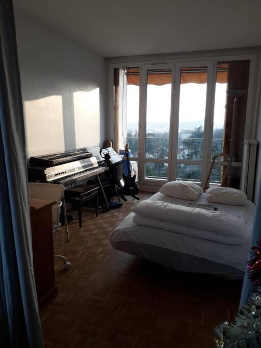 Apartamento T4/5 Avec Vue Sur Les Alpes A 5 Minutes De Lyon La Mulatiere Exterior foto